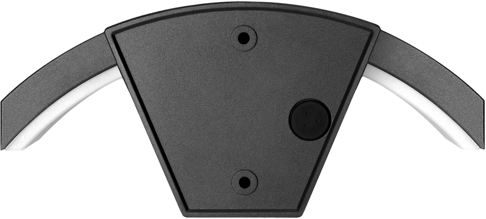 Lubinis šviestuvas Orno PILEA LED 9W, sodo šviestuvas su PIR jutikliu, 700lm, IP54, 4000K, juodas