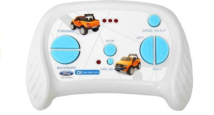 Lean Cars Pilotas automobiliui su akumuliatoriumi Ford Ranger 2.4G DK-F650
