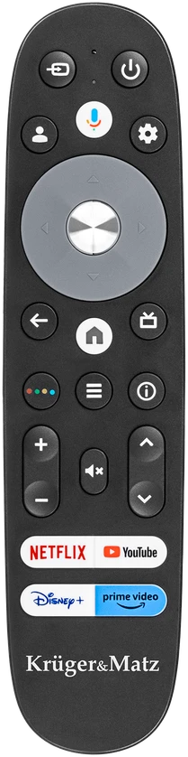 Nuotolinio valdymo pultas televizoriui Kruger & Matz Google TV