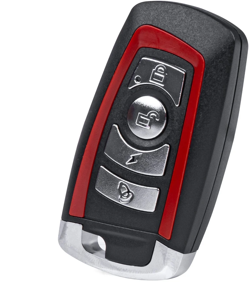 Universalus automobilio pultelis (raktas) su 4 mygtukais AMIO-03143