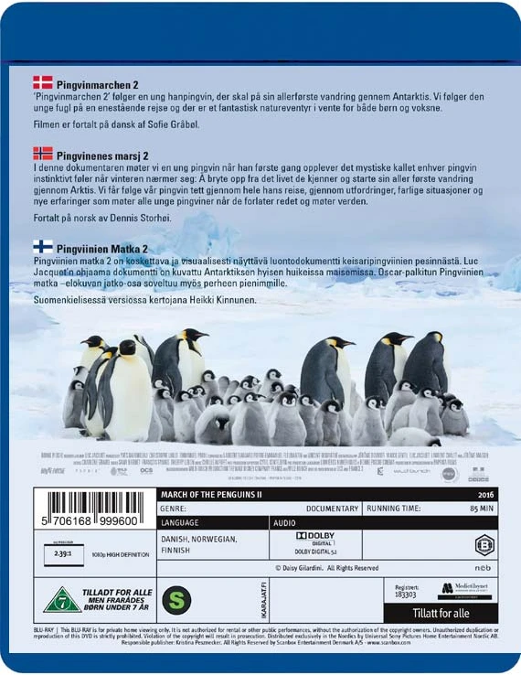 Pingvinų žygis 2: Šauksmas (Blu-ray)