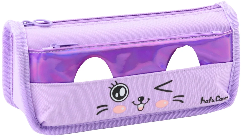 Lean Penalas su katės motyvu, 22 cm, violetinis
