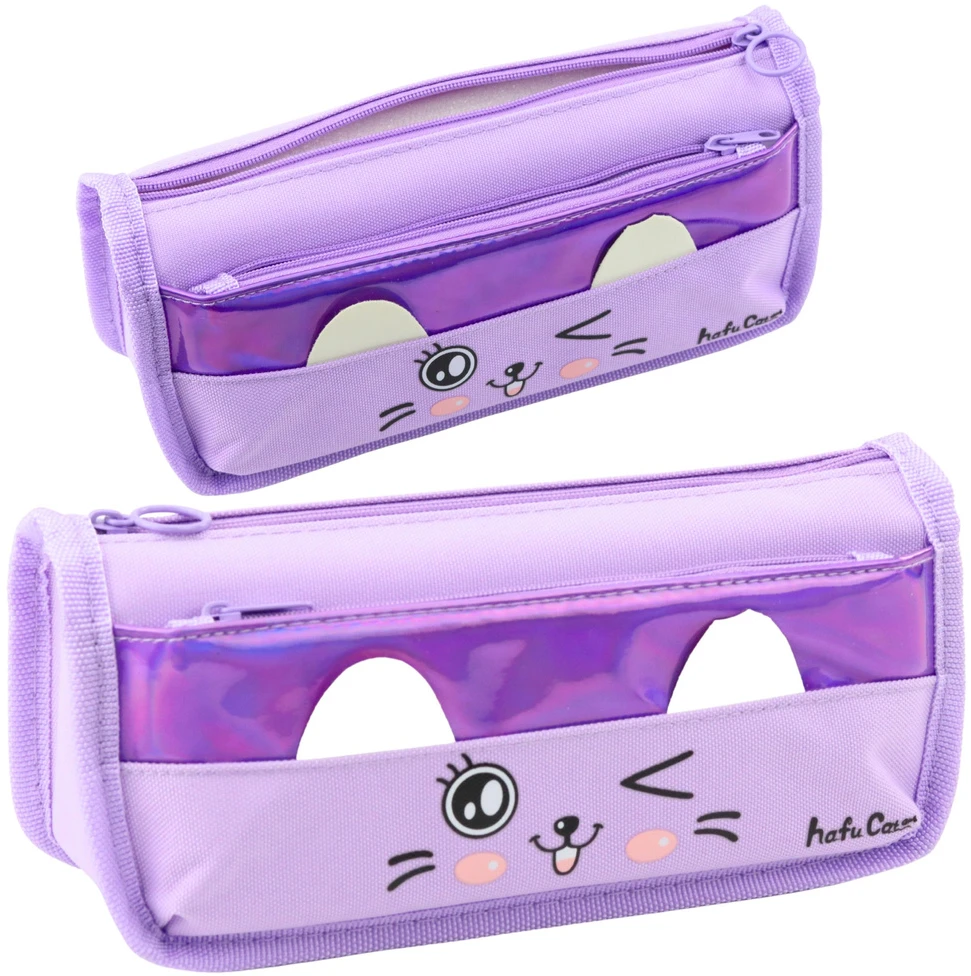 Lean Penalas su katės motyvu, 22 cm, violetinis