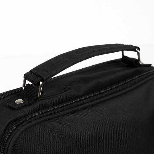 Double extendable pencil case - juodas Maaleo 24516