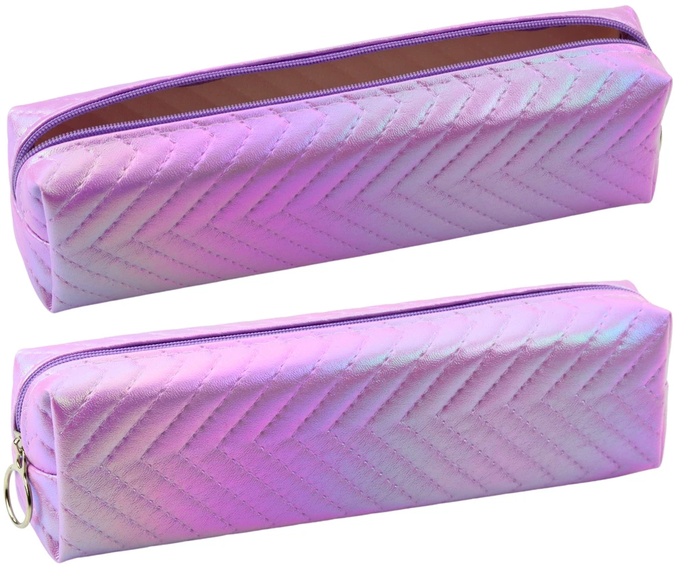Lean Penalas mokyklinis holografinis herringbone raštu, 21x6 cm