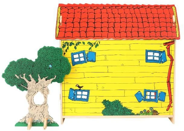 Pippi Langstrump Pippi Langstrømpe – „Pippi's Villa Villekulla Dollhouse“ (18103 m.)