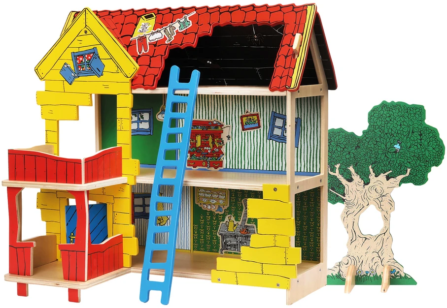 Pippi Langstrump Pippi Langstrømpe – „Pippi's Villa Villekulla Dollhouse“ (18103 m.)