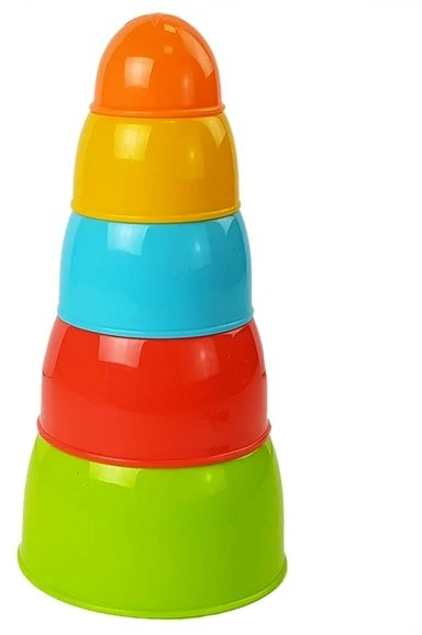 Piramidka Žaidimų puodelių piramidė Huanger, 10 vnt.
