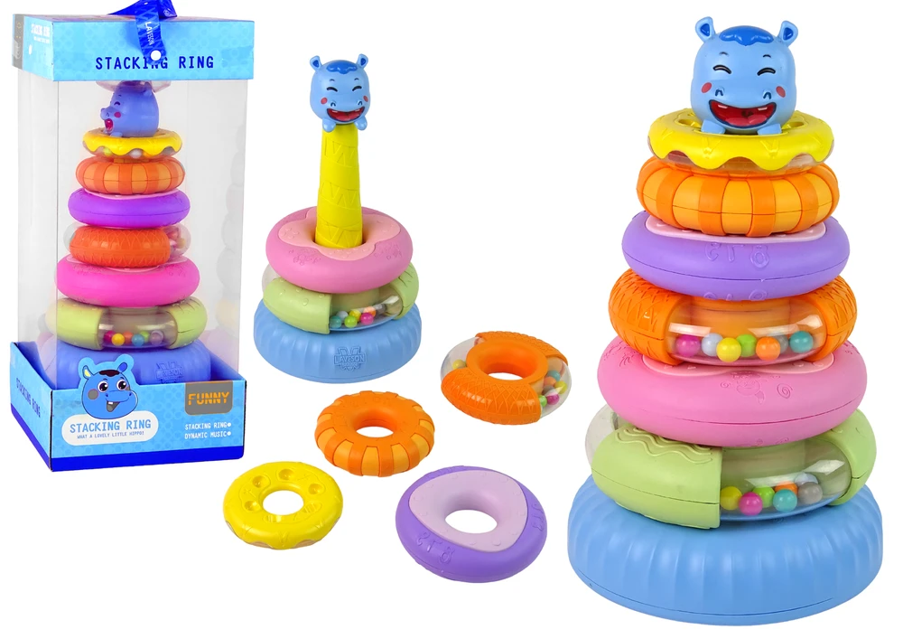 Edukacinė piramidė Lean Toys
