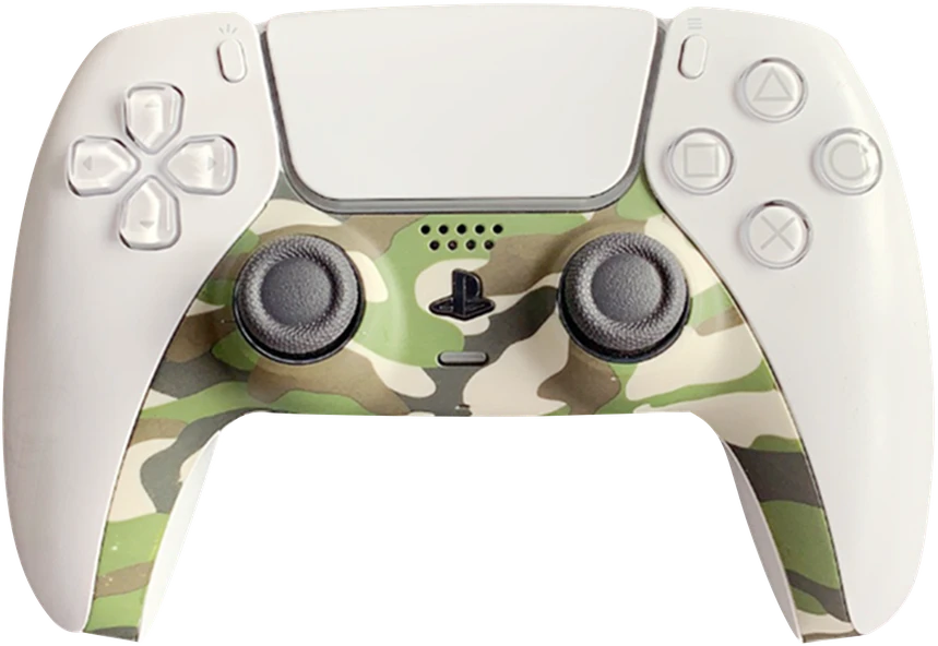 Piranha PS5 valdiklio apvalkalai – „Camo Žalias“.