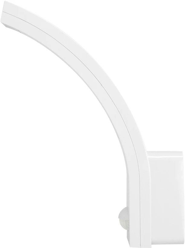 Sieninis šviestuvas Orno Piryt PYRYT LED 10W, sodo šviestuvas su judesio jutikliu 140°, 800lm, IP54, 4000K, baltas