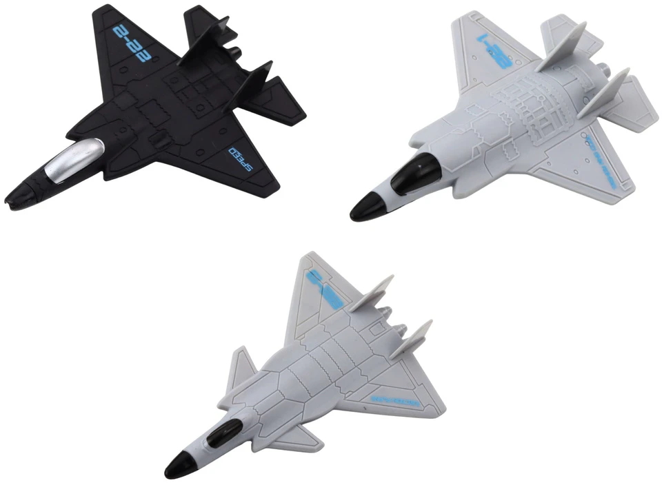 Lean Toys Lėktuvėlių paleidimo įrenginys su šviesos ir garso efektais