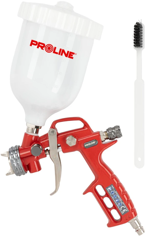 Pistolet Viršutinio bako dažų purkštuvas, proline, ce