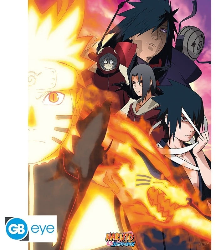 Plakatas Abysse NARUTO SHIPPUDEN - 2 Chibi plakatų rinkinys (52x38)
