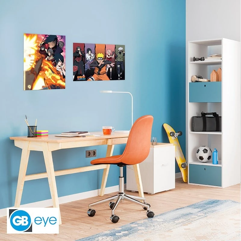 Plakatas Abysse NARUTO SHIPPUDEN - 2 Chibi plakatų rinkinys (52x38)
