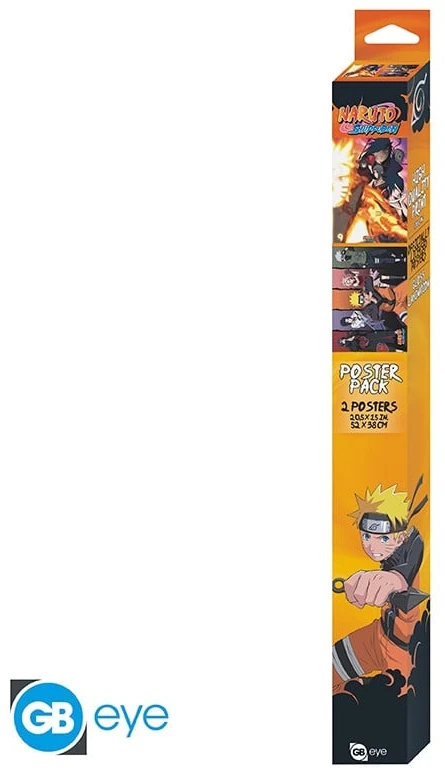 Plakatas Abysse NARUTO SHIPPUDEN - 2 Chibi plakatų rinkinys (52x38)