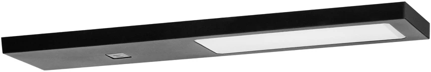 Orno PLANA LED šviestuvas po spintele 4W, 240lm, 4000K, juodas