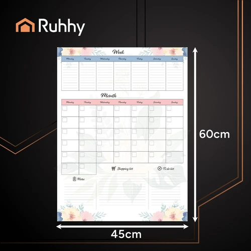 Ruhhy 26716 magnetic šaldytuvas planner