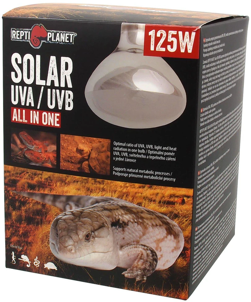 Repti Planet Planet Entertainment „Reptile Planet“ – saulės spindulių UVA ir UVB lempa – 125 W