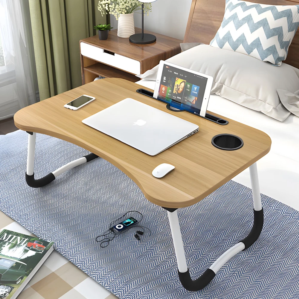 Planšetė RTO Składany stolik pod laptopa komputer tablet drewniany - o644-1
