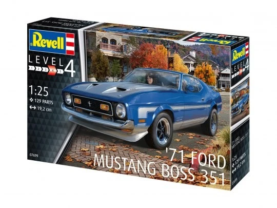 Revell – ‘71 Mustang Boss 351, 1/25, 07699