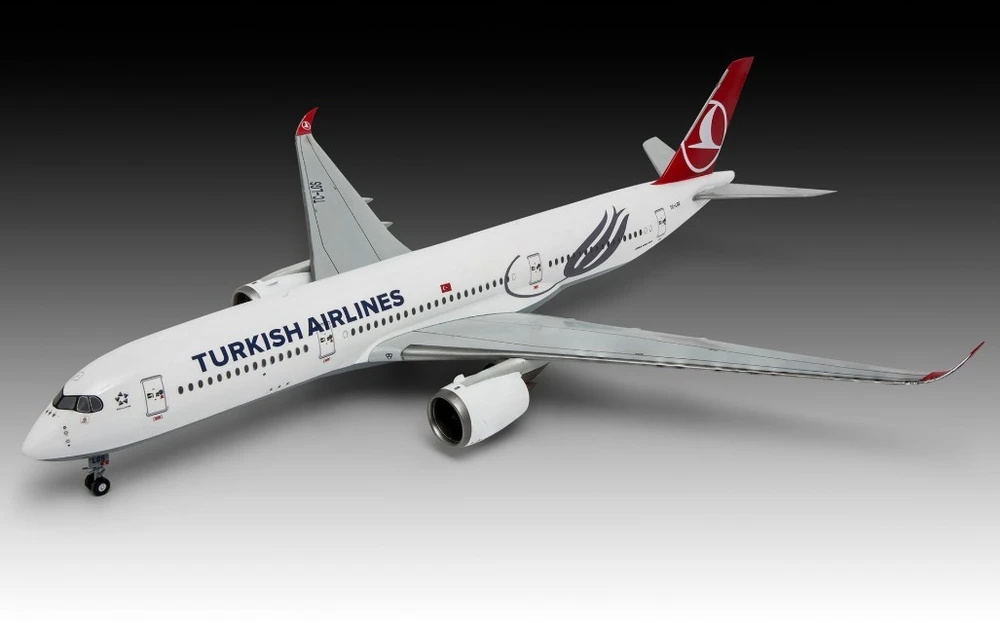 Revell Airbus A350-900 Turkish Airlines 1/144 plastikinis lėktuvo modelis