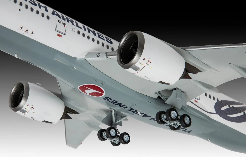 Revell Airbus A350-900 Turkish Airlines 1/144 plastikinis lėktuvo modelis