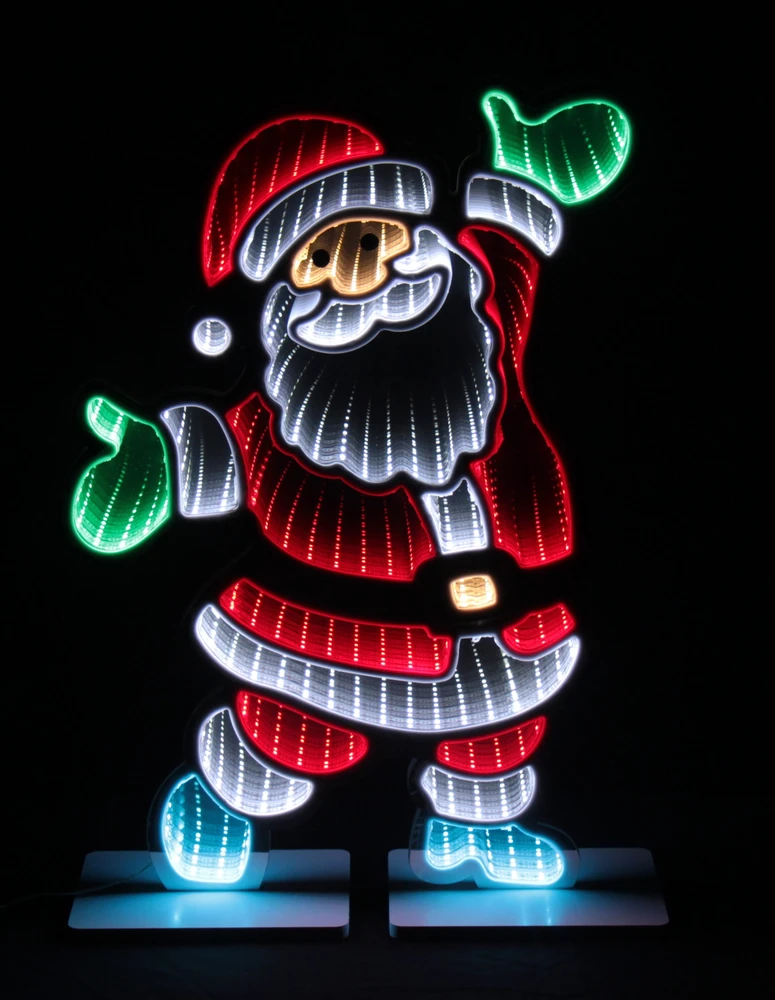 Plastrol Kalėdinė dekoracija Kalėdų senelis LED 60 cm IP20 3 m
