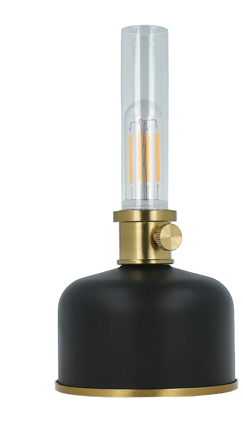 Plastrol "Retro Petroleum" LED lempa juoda FLR-25 Forever Light