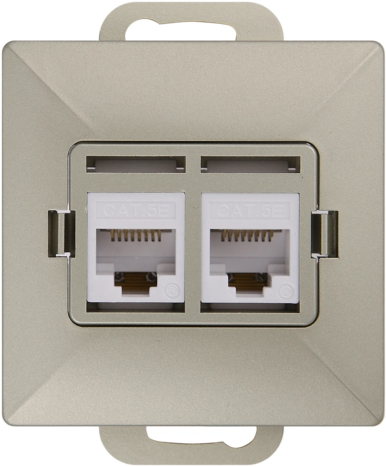 Plastrol Telefono lizdas p/t 2x8pin su krone lsa+ gnybtais (modulis)