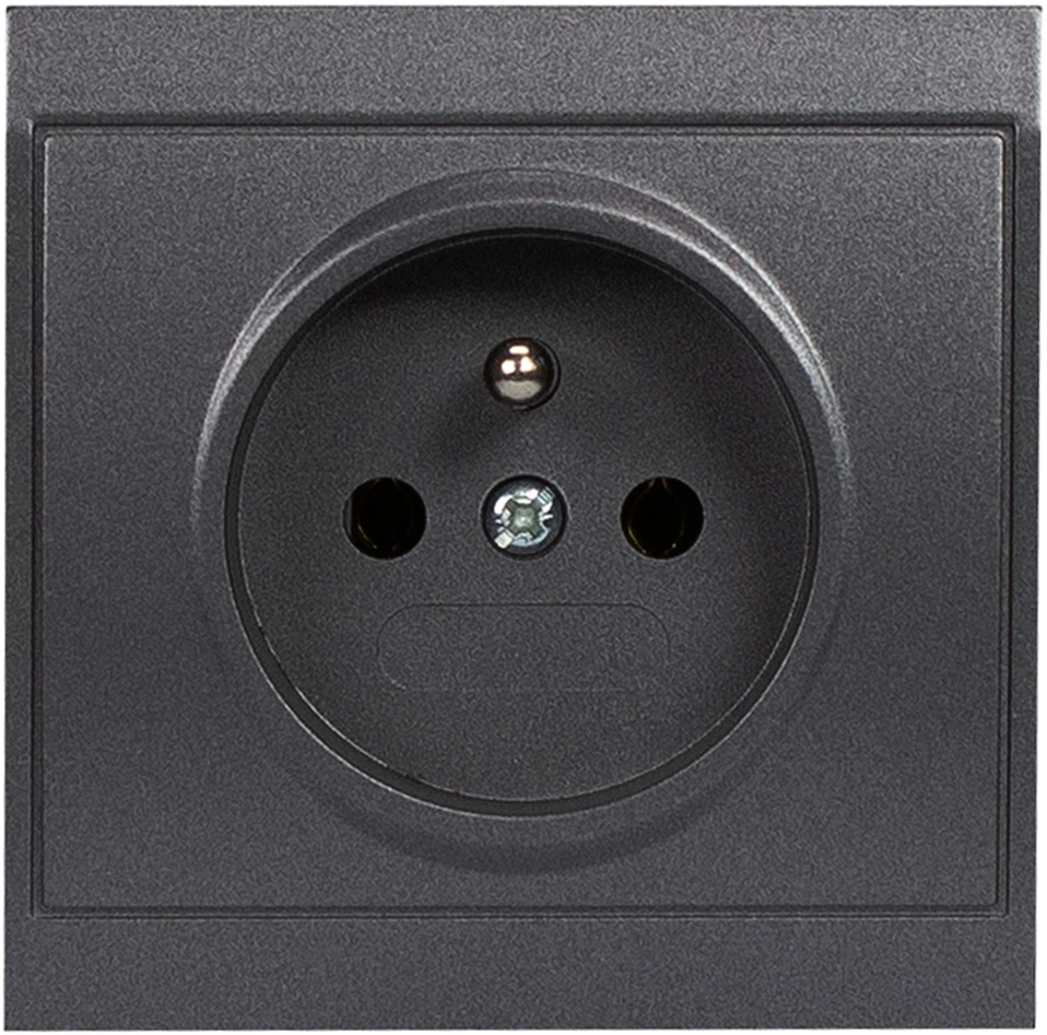 Plastrol Lizdas wtyczkowe pojedyncze p/t, 2p+su 16a, 250v (moduł)