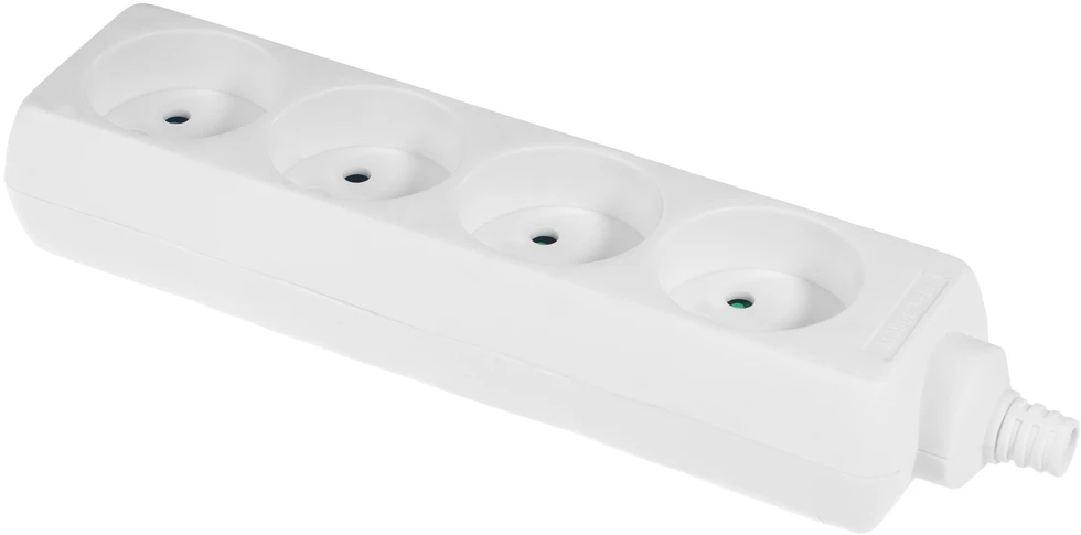 Plastrol Kištukinis lizdas nešiojamas keturgubas