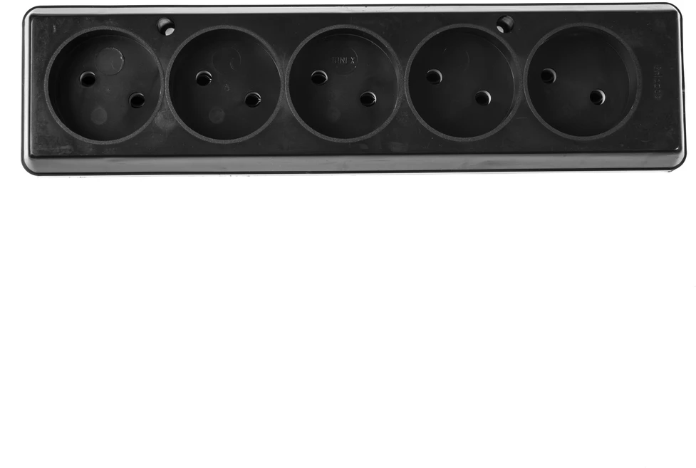 Plastrol Blow GN-570 5GN lizdas su įžeminimu, juodas