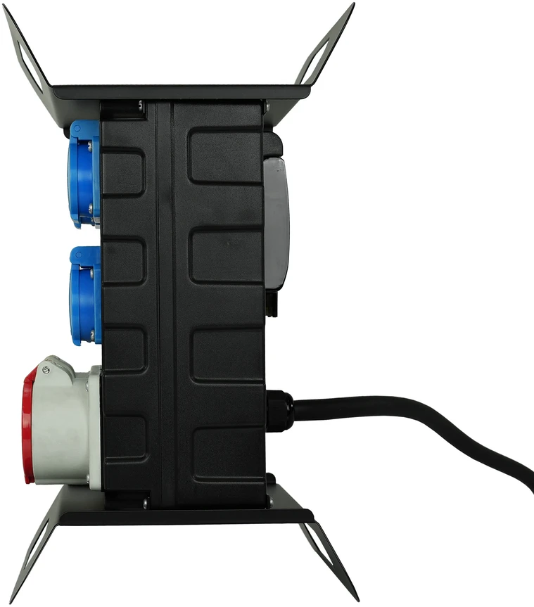 Plastrol Rozdzielnica budowlana przenośna siłowa su zabezpieczeniem;H07RN-F;52,5;400V, 2x4p+su;3x2p+su; 1xUSB; dł. przewodu 2m