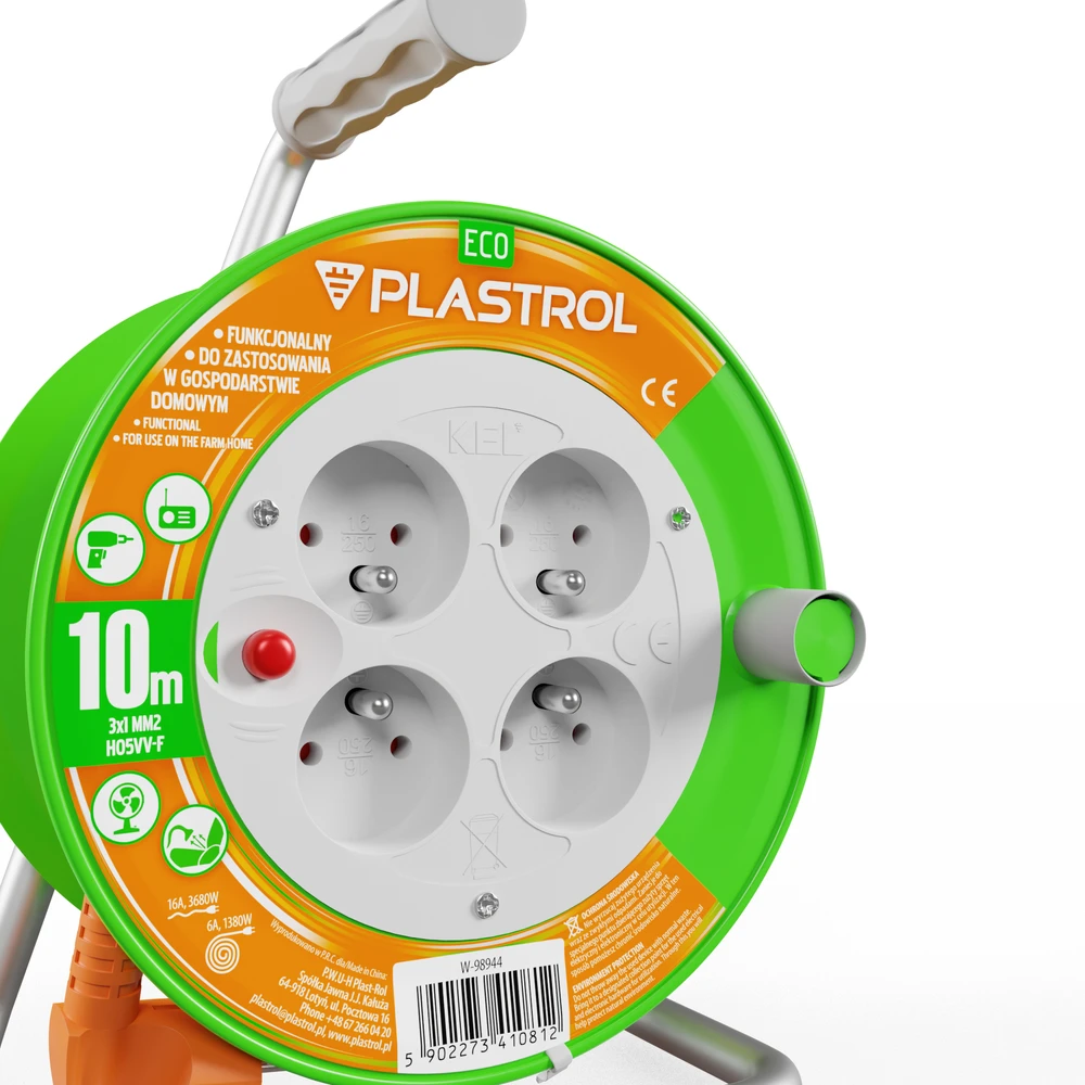 Plastrol Bębnowy ilginamasis laidas eco