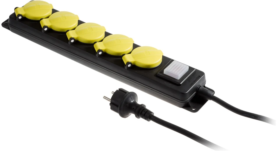 Plastrol Przedłużacz warsztatowy 5x230v ip44 h05rr-f 3g1,5 5m
