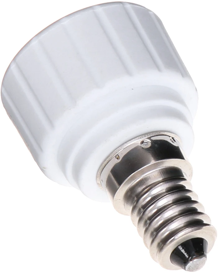 Plastrol Przejściówka su e-14 na gu-10, balta, adapter