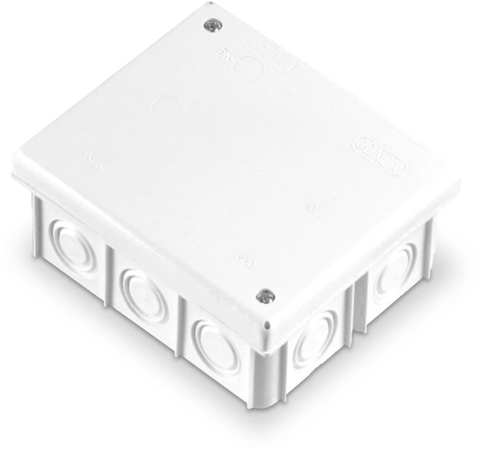Plastrol Puszka instalacyjna, izolacyjna, odgałęźna, 14-wlotowa, wtynkowa su osłabieniami ścianek, su pazurkami do mocowania w płytach gipsowych, PO, ?16÷21, IP20, wymiar 8095