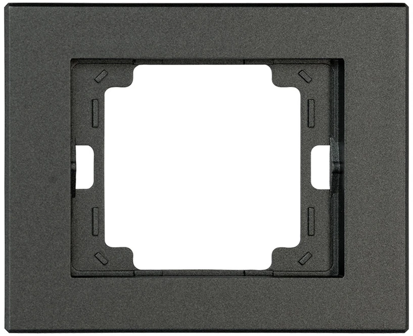 Plastrol Ramka pojedyncza -onyx- antracito