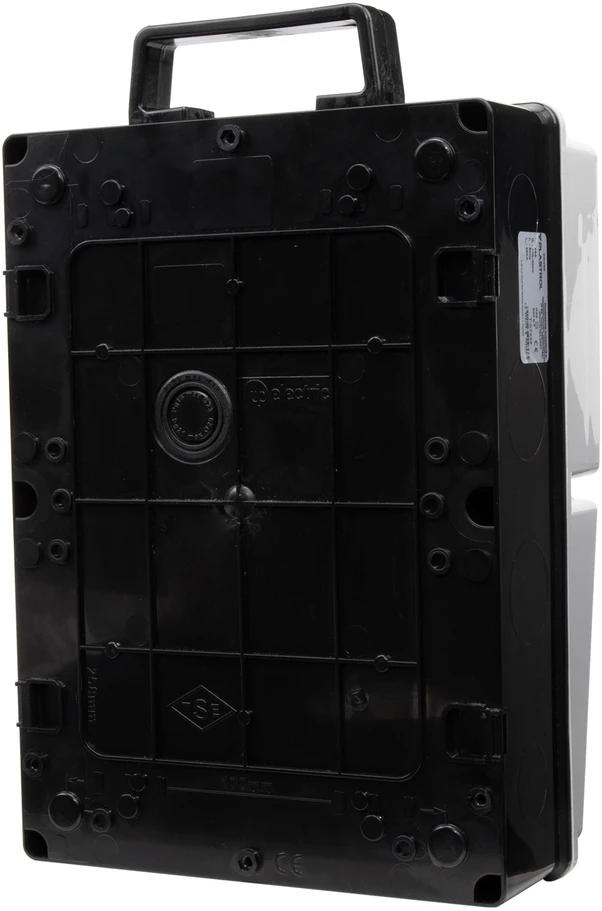 Plastrol Skirstytuvas cas-s 32a 16a 3×230 ip54 statybinis skirstytuvas su viršsrovine apsauga, ip 54, 1x32a-400v/1x16a-400v/3x16a-230v