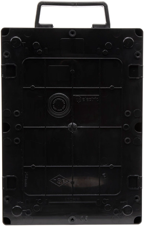 Plastrol Skirstomasis skydas cas-sfi 32a 16a 3×230 ip54 statybinis skirstomasis skydas su viršsrovių ir diferencine apsauga, ip 54, 1x32a-400v/1x16a-400v/3x16a-230v