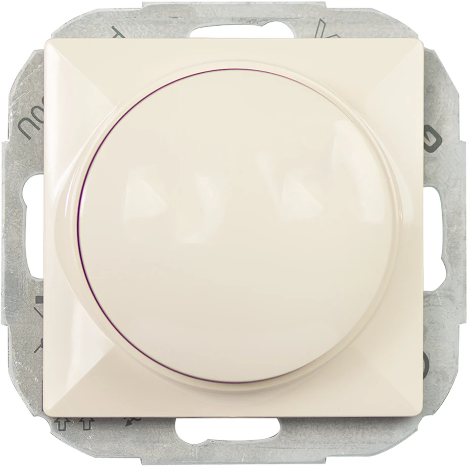 Plastrol Šviesos reguliatorius sukamasis 230 V, 50 Hz, pmin: 60 W, pmax: 400 W (modulis)