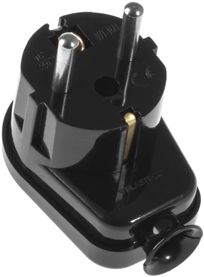 Blow WT-16U/Z kampinis juodas kištukas su ausimi