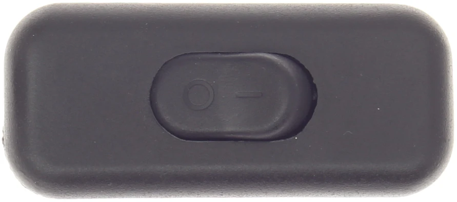 Plastrol Perjungiamasis svirties jungiklis, 2 krypčių, 2,5 A, 250 V, juoda