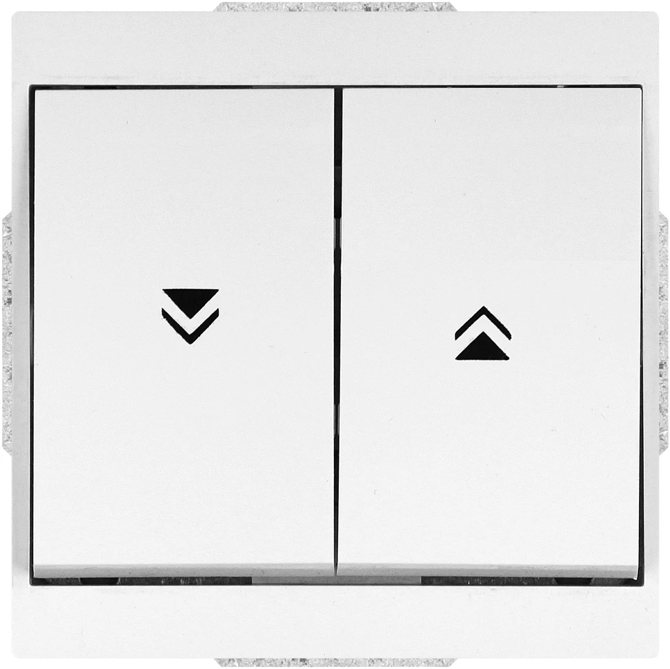 Plastrol Žaliuzių jungiklis uždaromasis p/t 10A, 250V (modulis)