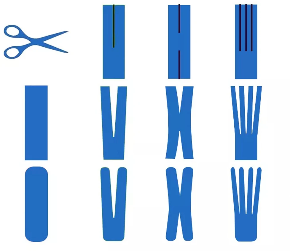 Plastry Kineziologinis teipas, kinesio pleistras 5cmx5m, geltonas
