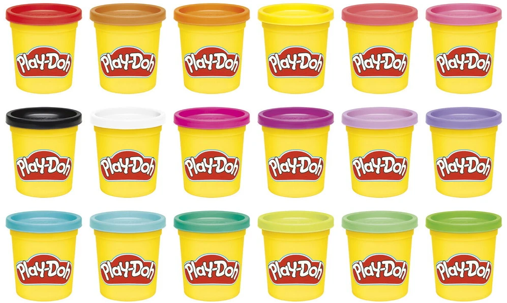 PLAY-DOH Plastilino rinkinys, 18 vnt.