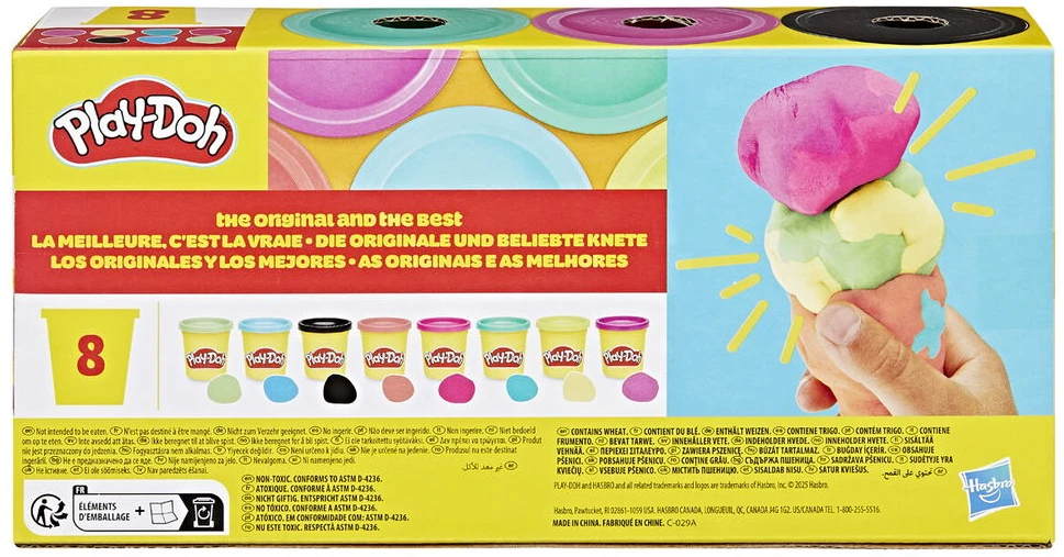 Play_Doh Modelinas Play-Doh 8 dalių rinkinys