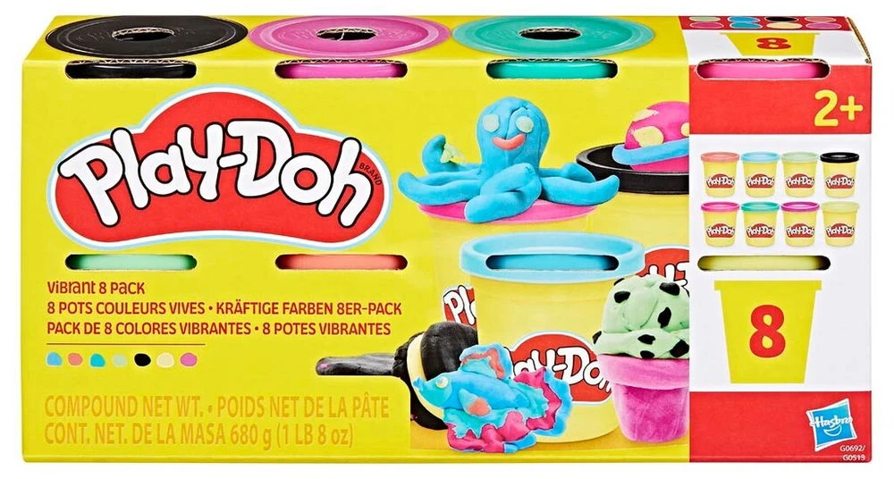 Play_Doh Modelinas Play-Doh 8 dalių rinkinys