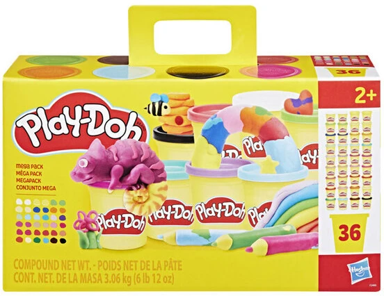 Play-Doh - MEGA pakuotė 36 vnt. (F2466)